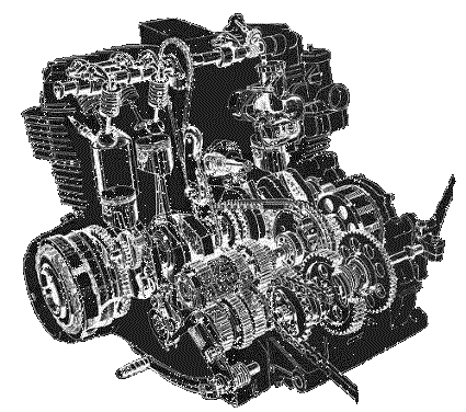 Honda CB750 SOHC blok. CB750K0 t/m CB750K6 - CB750K7 - CB750F1 - CB750F2